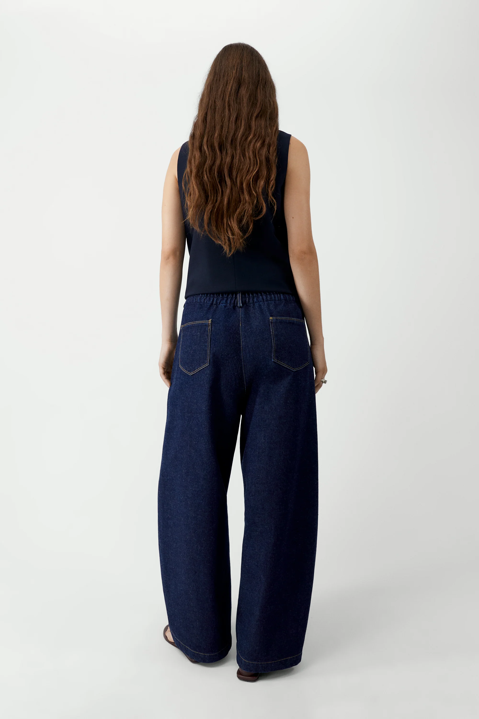 CURVED BAGGY JEANS - Image 3
