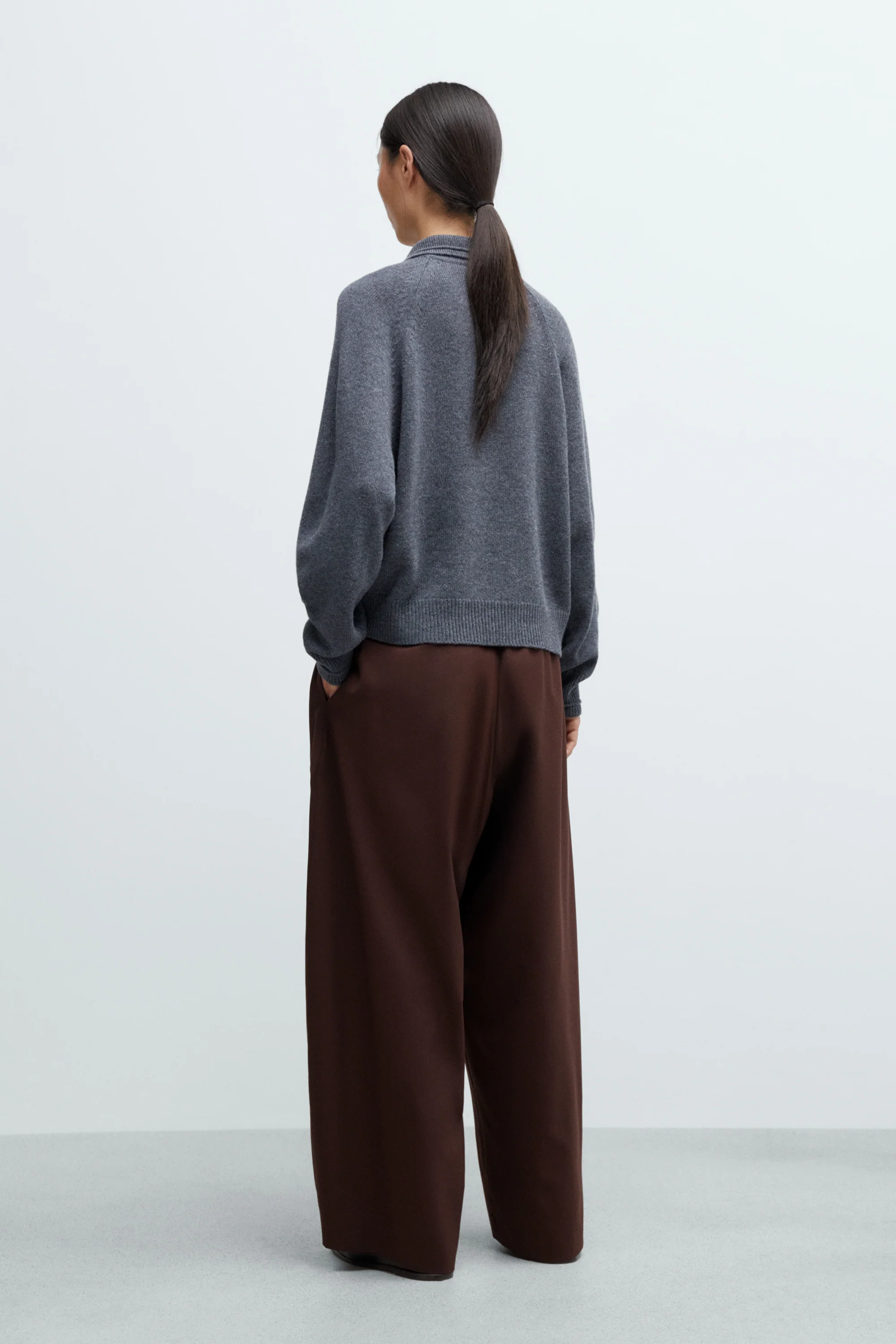 MERINO WOOL POLO SWEATER - Image 4