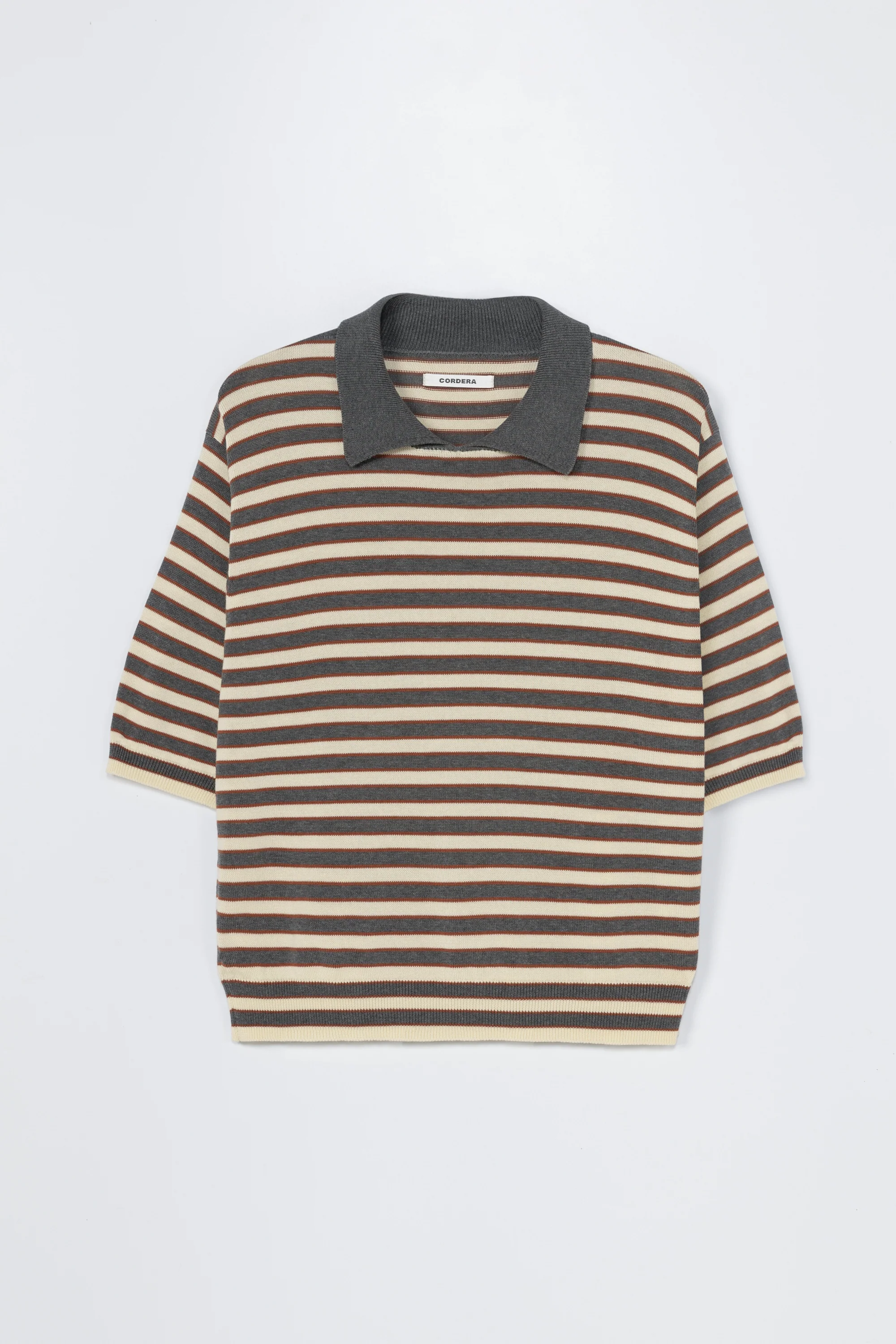 ORGANIC COTTON STRIPED POLO - Image 4