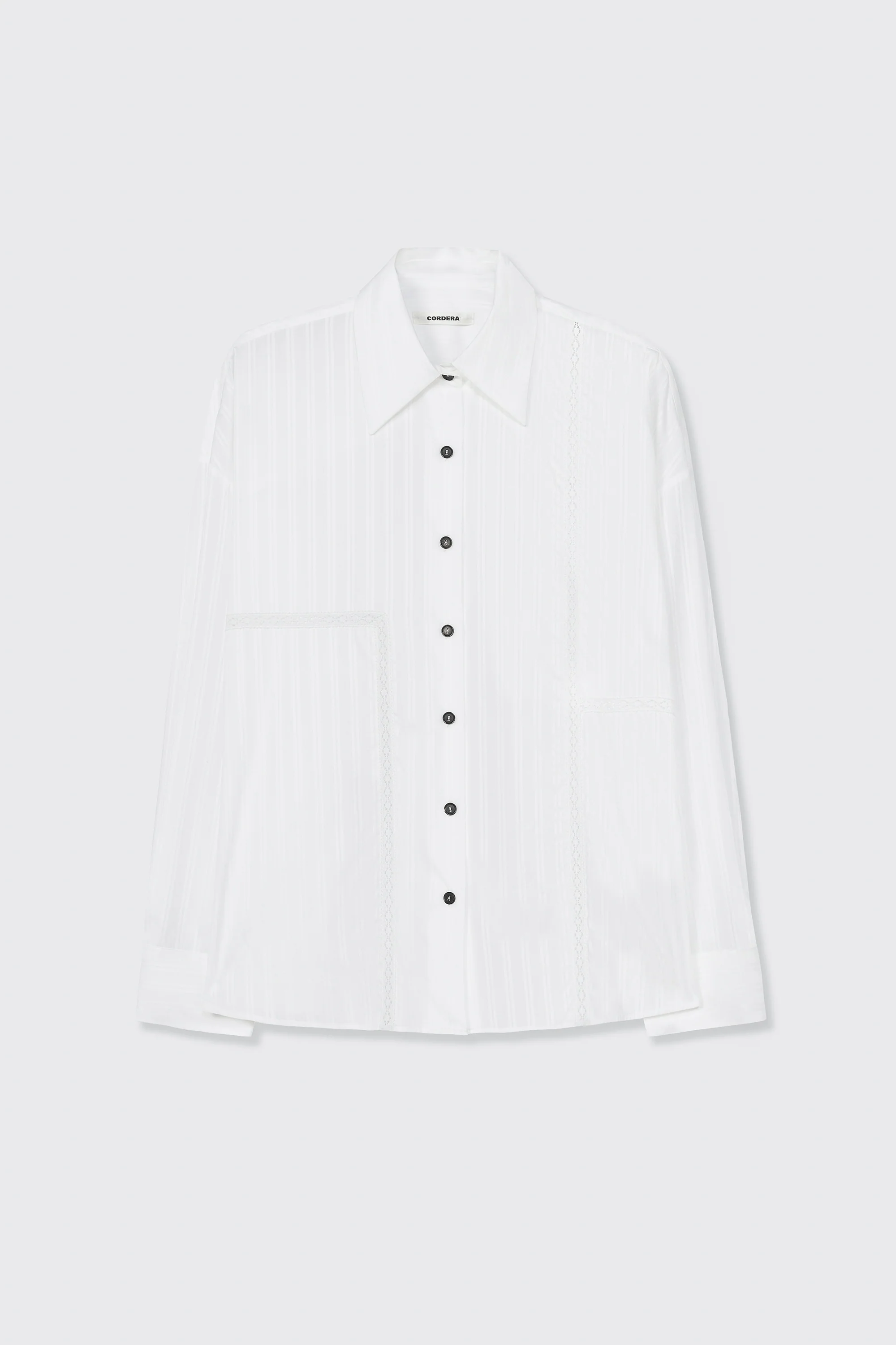 OVERSIZED LACE SHIRT - Image 4