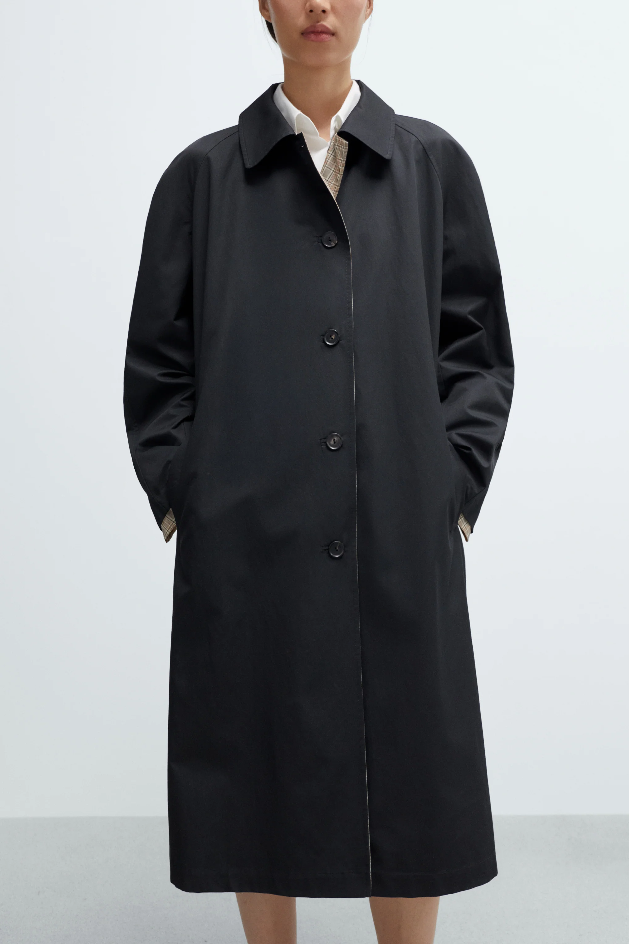 REVERSIBLE TRENCH COAT - Image 3