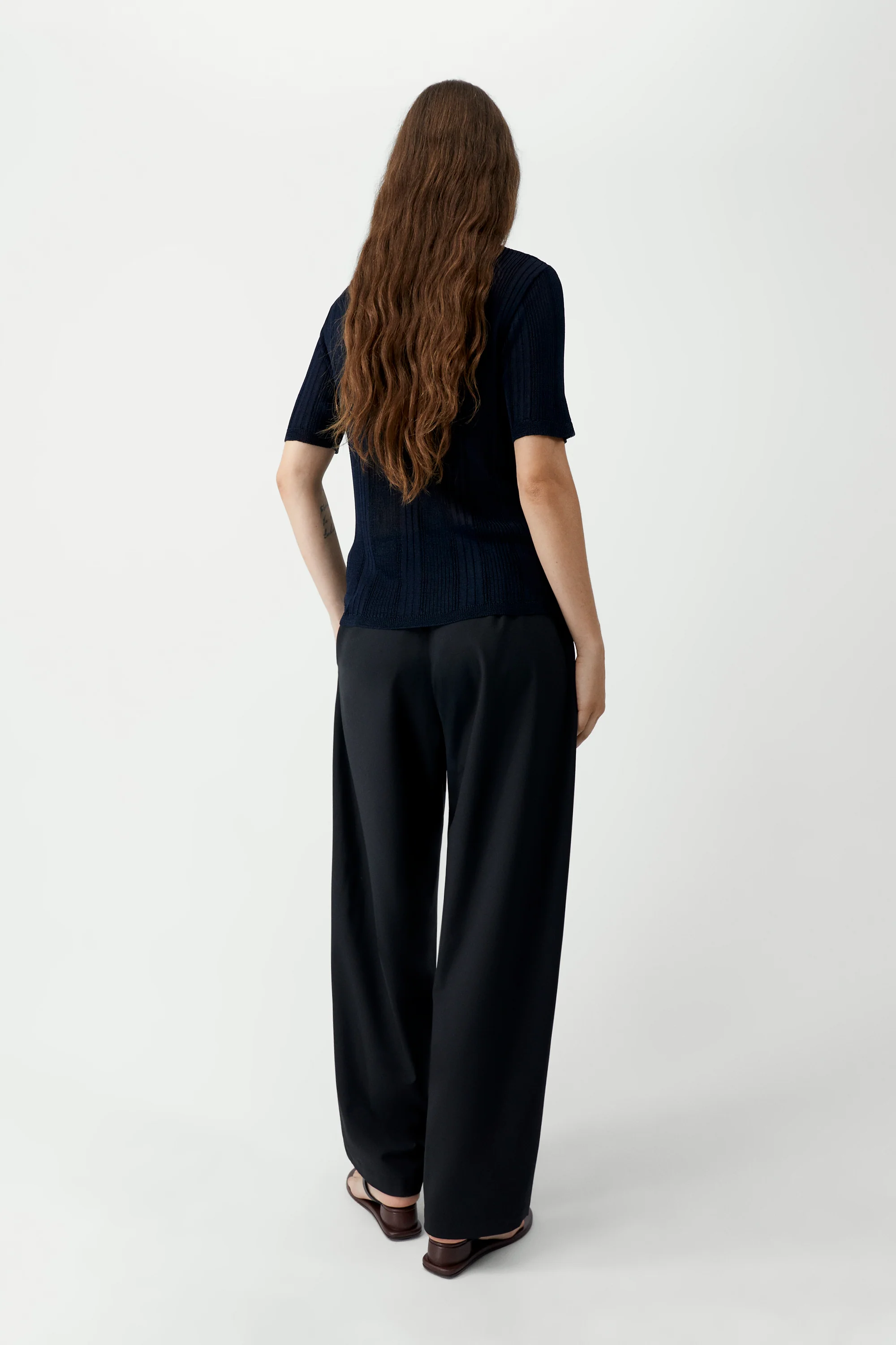 RIBBED KNIT T-SHIRT - Image 3