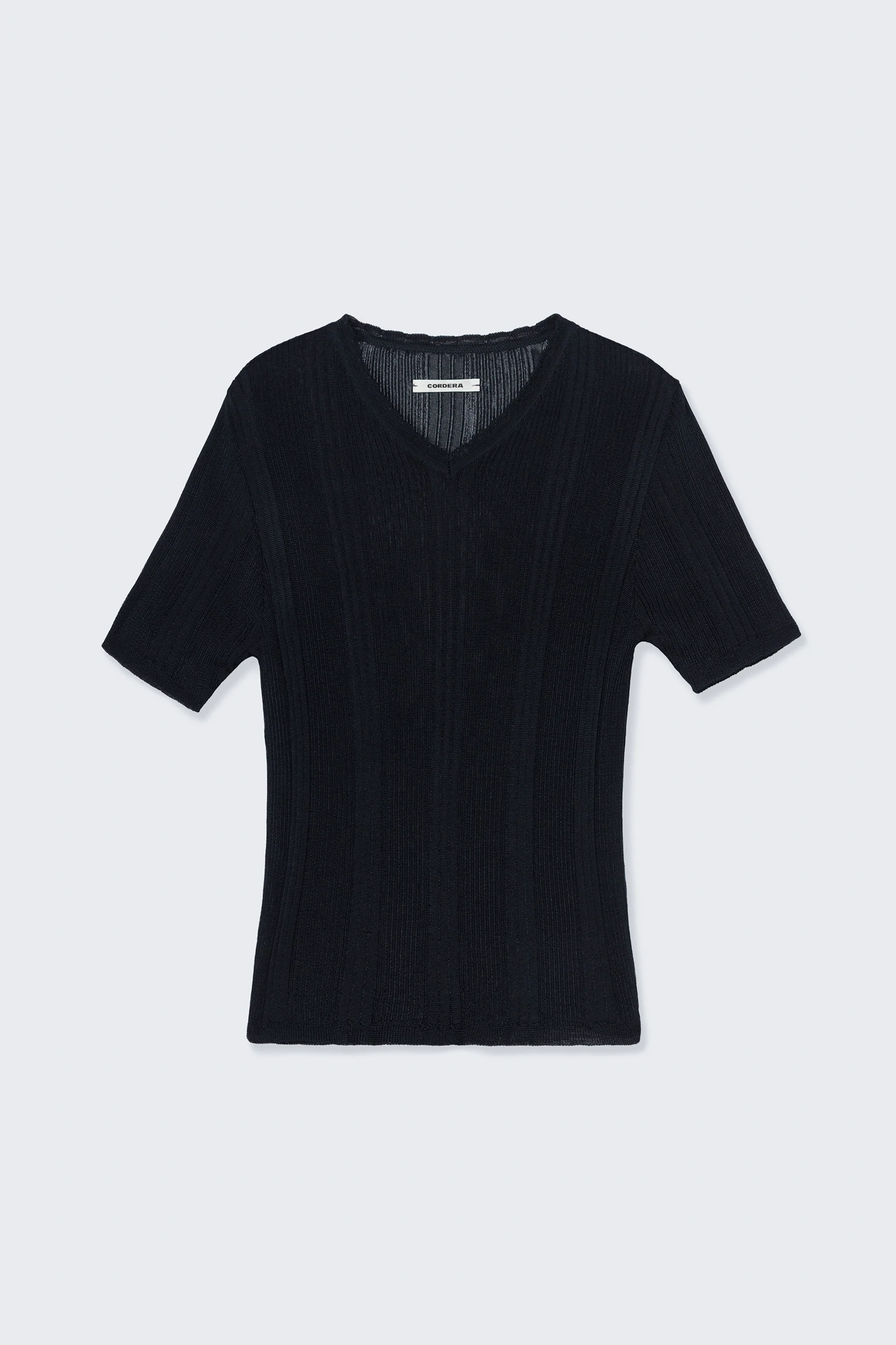 RIBBED KNIT T-SHIRT - Image 4