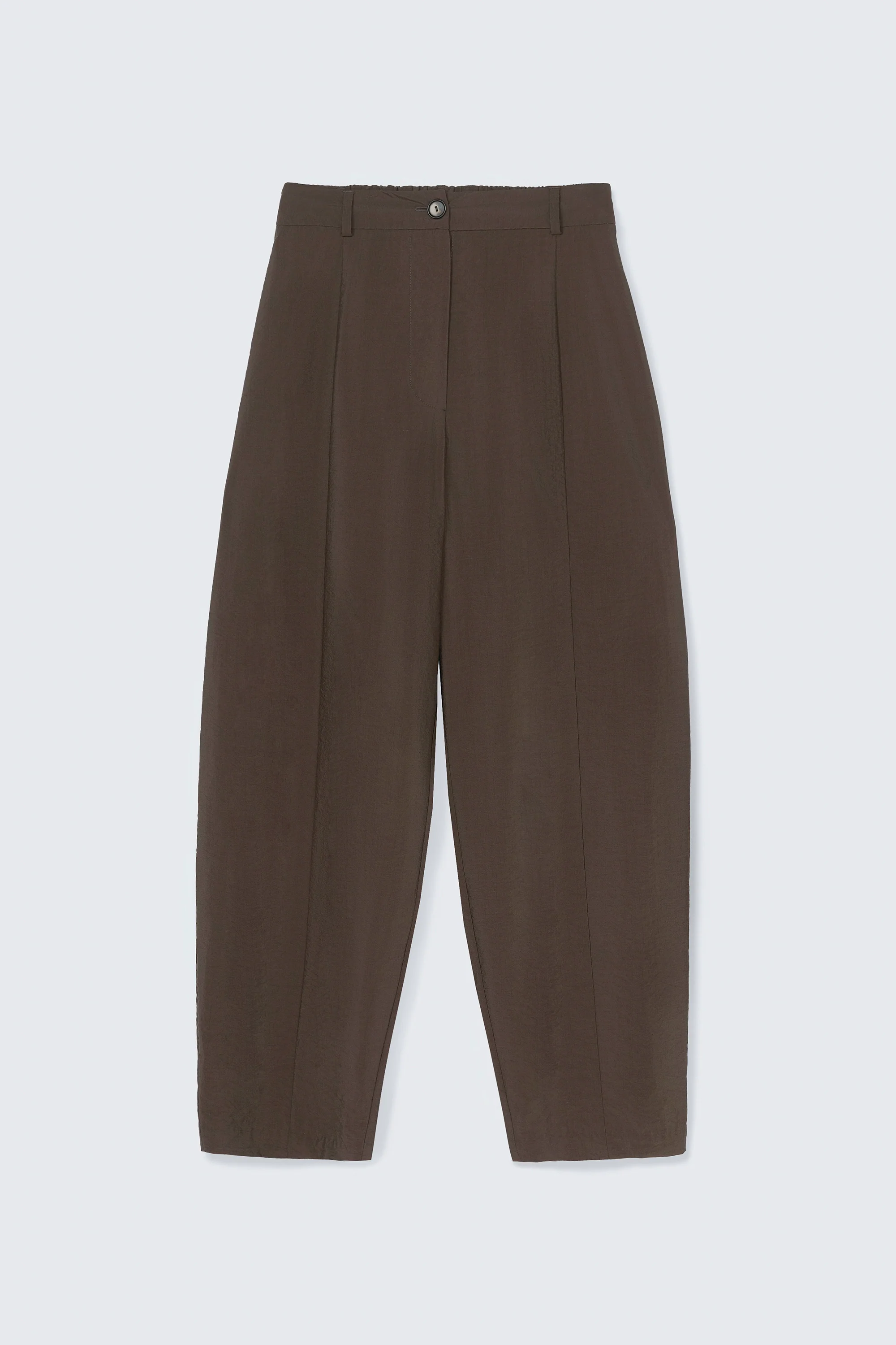 SILK BARREL PANTS - Image 4