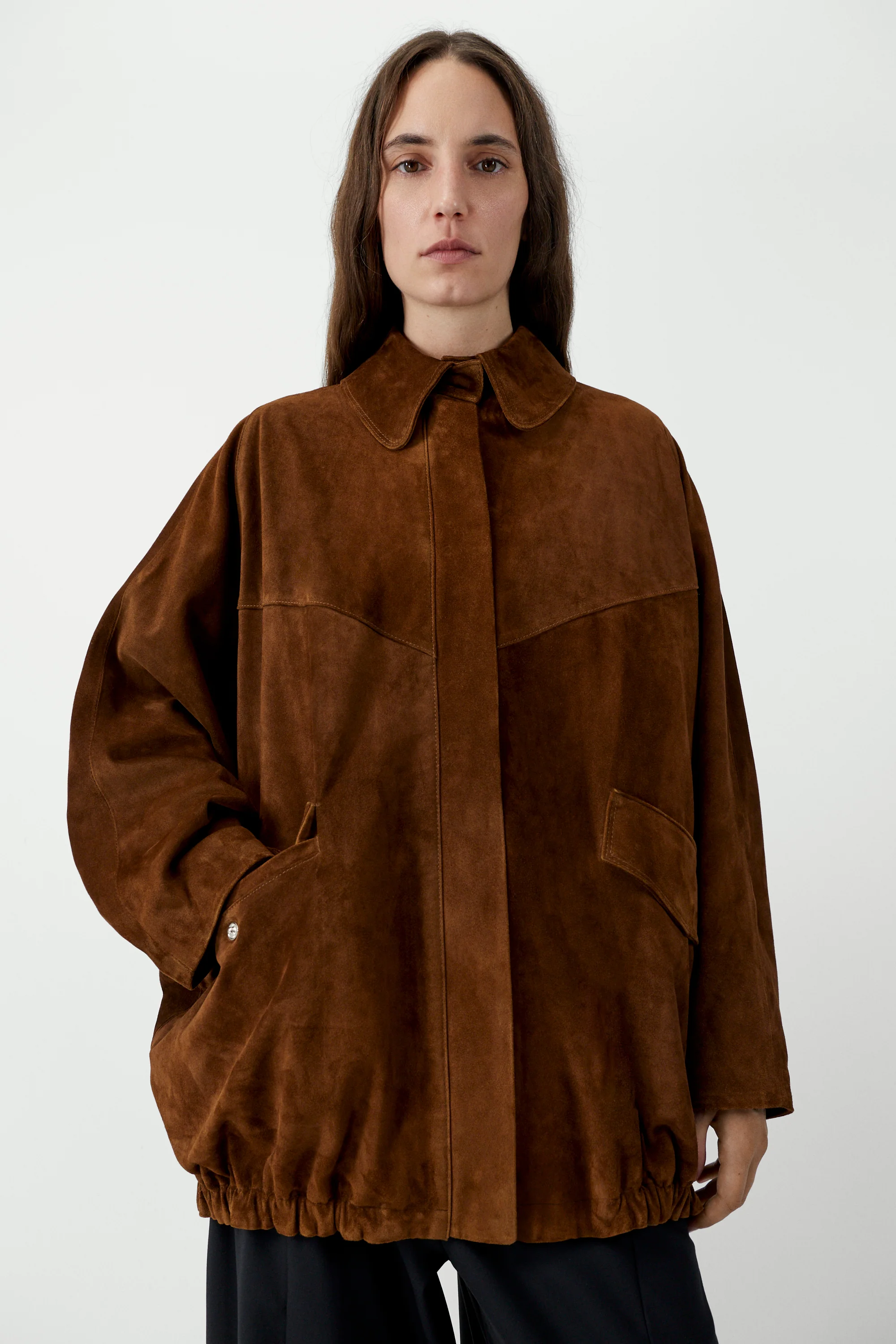SUEDE BATWING JACKET - Image 3