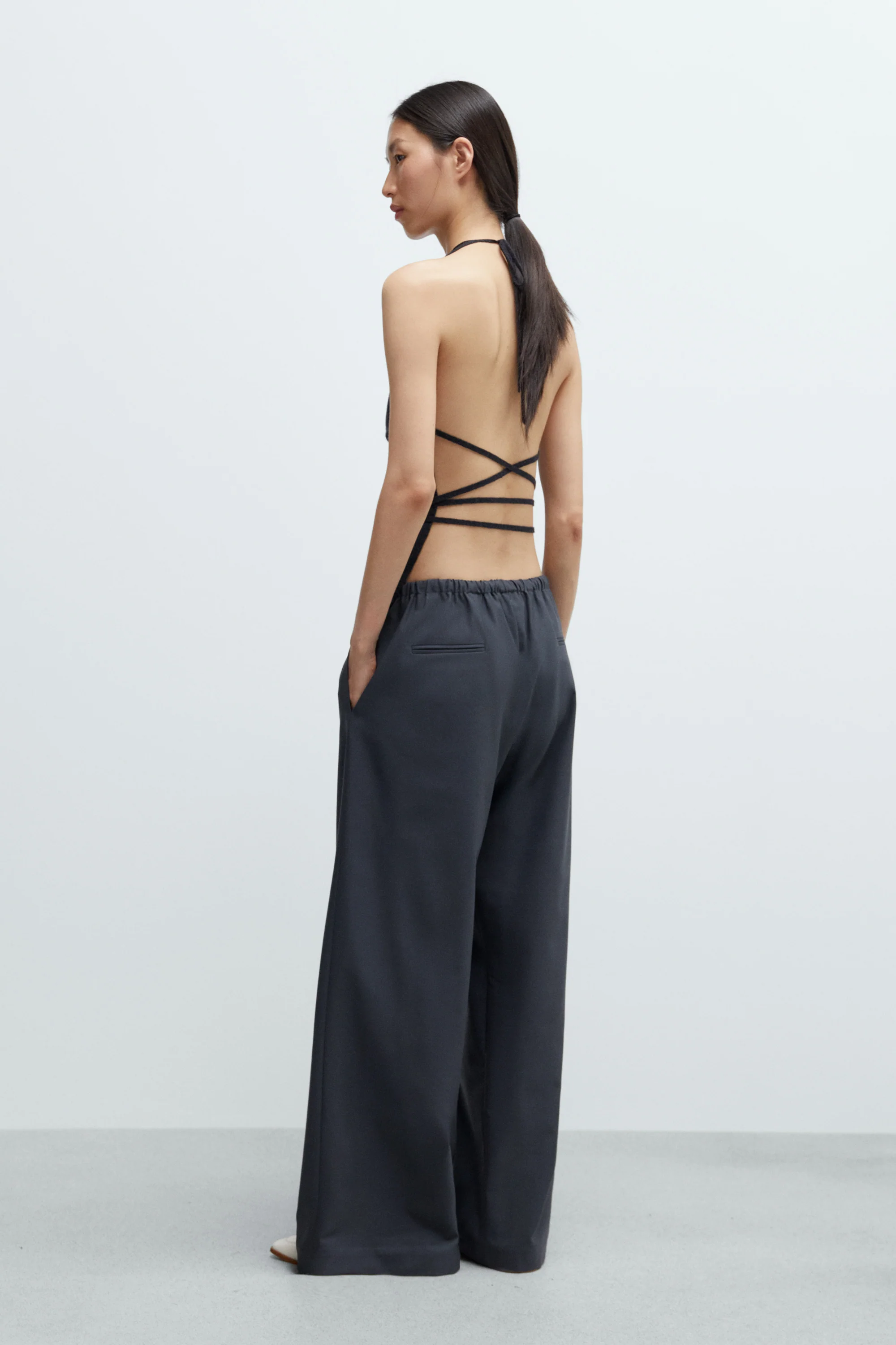 TAILORED DRAWSTRING PANTS - Image 3